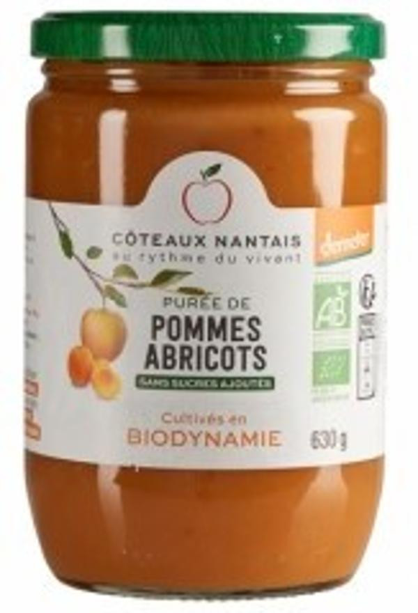 Photo de produit pour Purée pommes abricots 630g