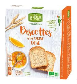 Photo de produit pour Biscotte Farine bise 270g