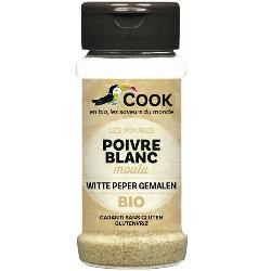 Photo de produit pour Poivre blanc poudre 45g