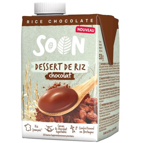 Photo de produit pour Dessert riz chocolat 530g sans gluten