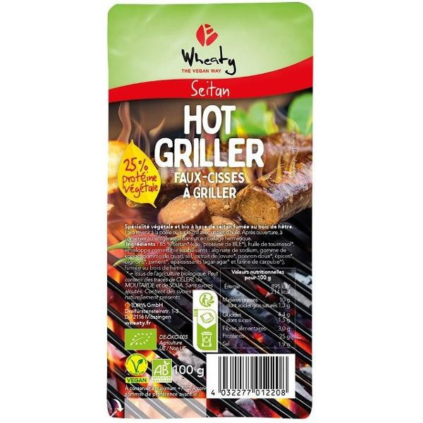 Photo de produit pour Faux-cisses à griller Hot Griller" 100g"