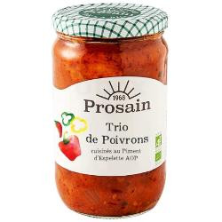 Photo de produit pour Trio de Poivrons au piment d'Espelette 650g