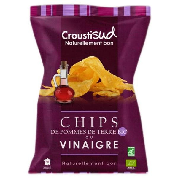 Photo de produit pour Chips de pomme de terre vinaigre 100g