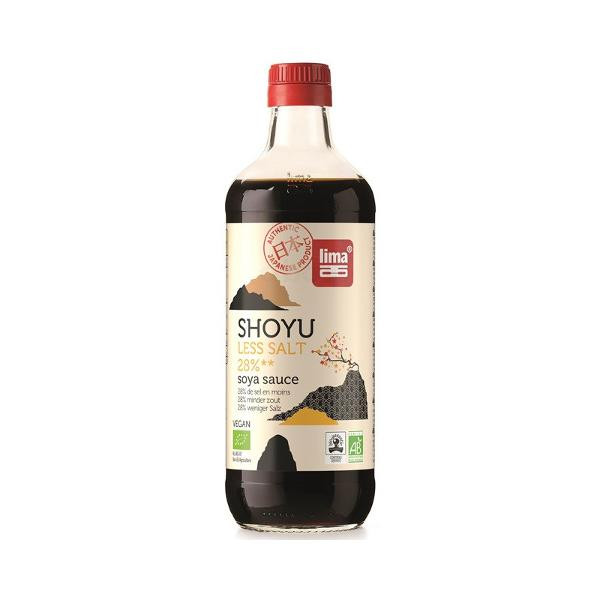 Photo de produit pour Shoyu 28% de sel en moins - 500ml