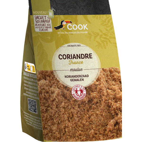 Photo de produit pour Coriandre poudre grand format 100g