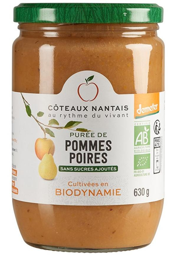 Photo de produit pour Purée pomme poire 630g