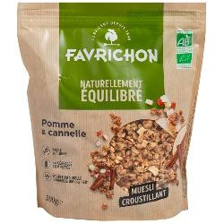 Photo de produit pour Muesli croustillant pomme cannelle 500g