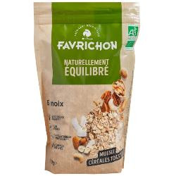 Photo de produit pour Muesli aux céréales toastées 6 noix 350g