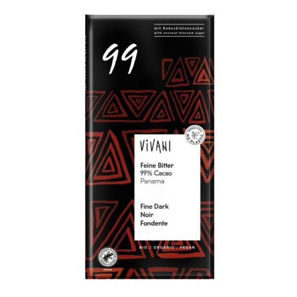 Photo de produit pour Chocolat noir Panama 99% cacao 80g