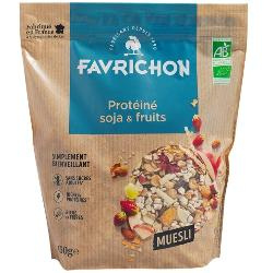 Photo de produit pour Muesli protéiné soja et fruits 450g