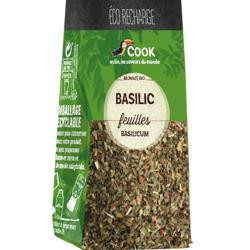 Photo de produit pour Basilic feuilles - éco recharge 15g