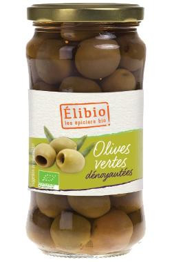 Photo de produit pour Olives vertes dénoyautée 350g