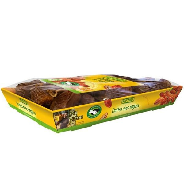 Photo de produit pour Dattes Deglet Nour en ravier (avec noyaux) 500g