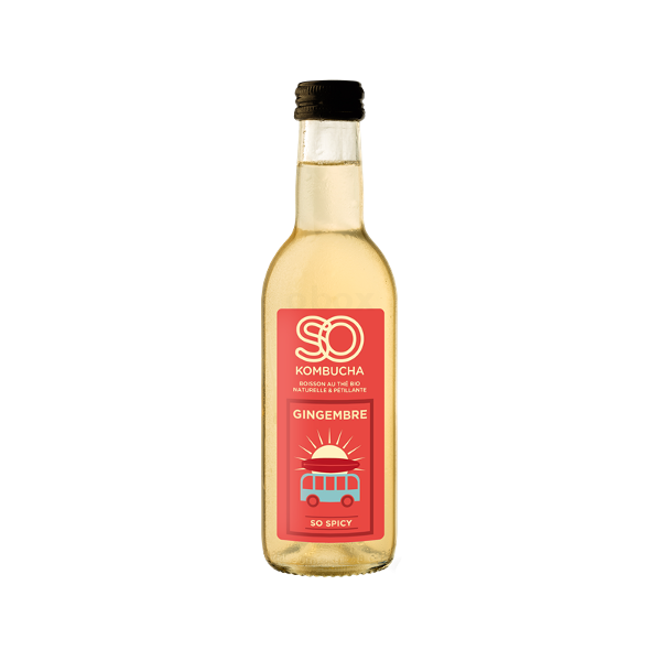 Photo de produit pour So Kombucha gingembre 250ml