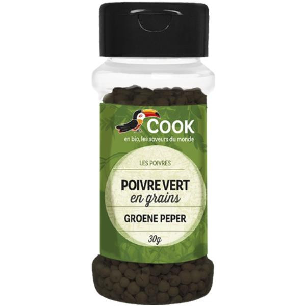 Photo de produit pour Poivre vert grains 30g