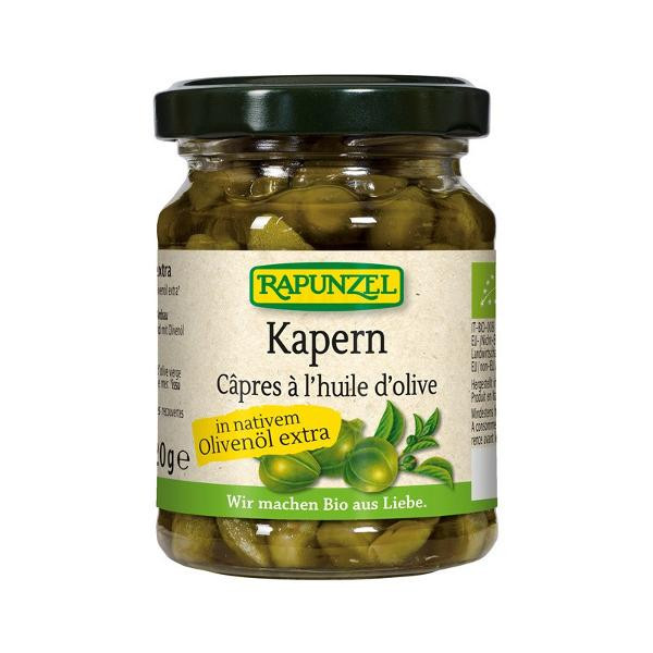 Photo de produit pour Câpre à l'huile d'olive 120g