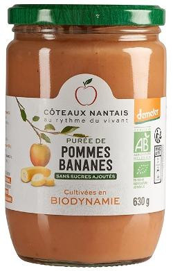 Photo de produit pour Purée pomme banane 630g