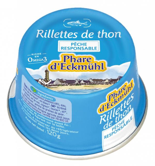 Photo de produit pour Rillettes de thon 120g