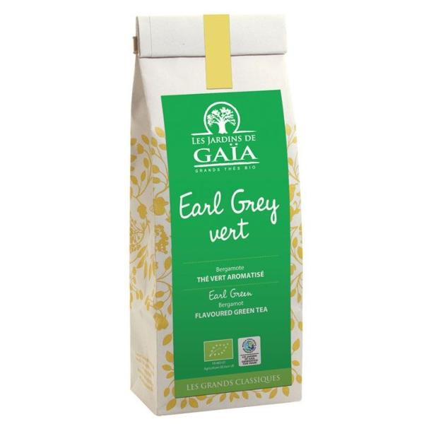 Photo de produit pour Thé vert - Earl grey 100g