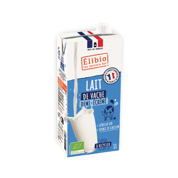 Photo de produit pour Lait demi-écrémé 1L