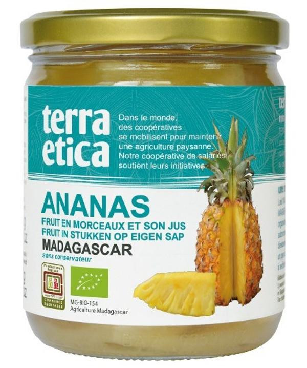 Photo de produit pour Ananas en morceaux et son jus pne 240g