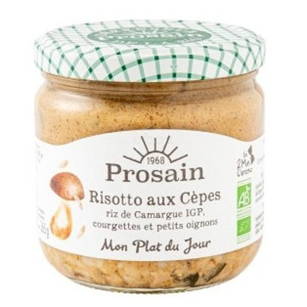 Photo de produit pour Risotto aux cèpes, riz complet et courgettes, 365g