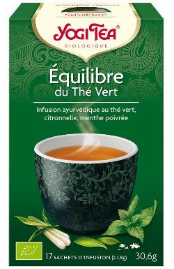 Photo de produit pour Yogi Tea Equilibre du Thé Vert