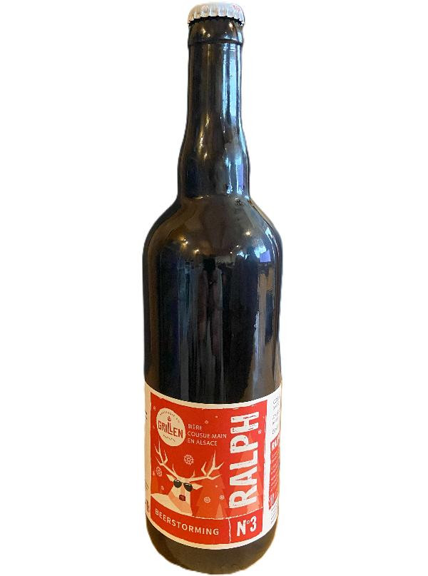 Photo de produit pour Bière 'Ralph' dunkelweizen 75cl