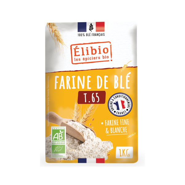 Photo de produit pour Farine de blé T65 1kg