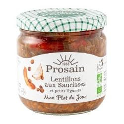 Photo de produit pour Lentillon-saucisse aux petits légumes 360g