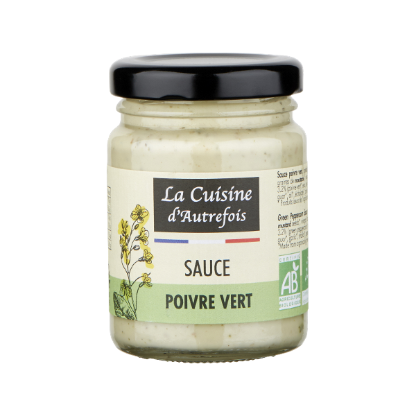 Photo de produit pour Sauce au poivre vert 90g