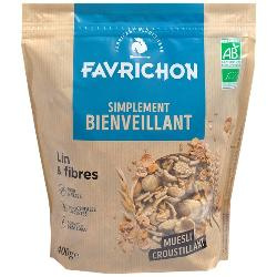 Photo de produit pour Muesli lin et fibres 400g