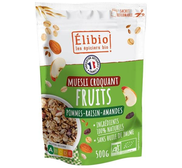 Photo de produit pour Muesli croquant fruit 500g