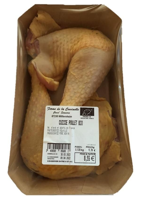 Photo de produit pour Cuisse de poulet