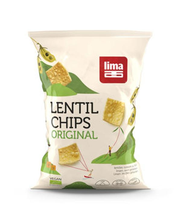 Photo de produit pour Chips de lentilles 90g