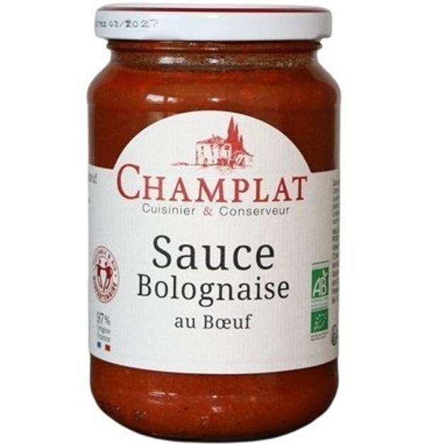 Photo de produit pour Sauce bolognaise boeuf (25%) 340g