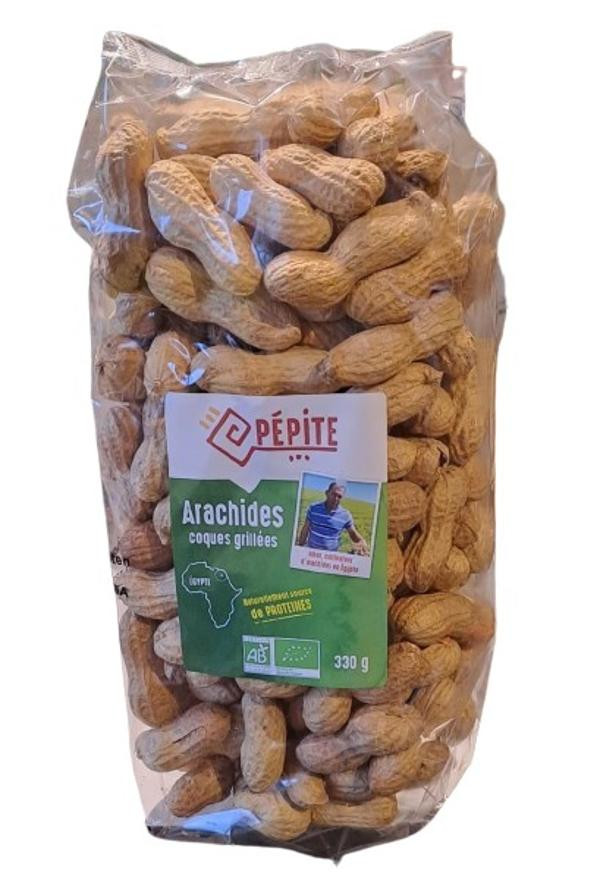 Photo de produit pour Arachides en coques grillées 330g