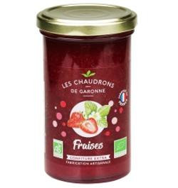 Photo de produit pour Confiture fraises 300g