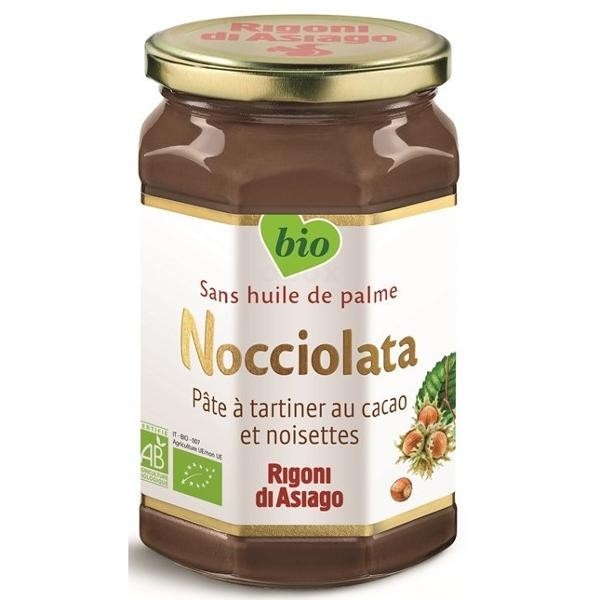 Photo de produit pour Nocciolata, pâte à tartiner cacao et noisettes 650g