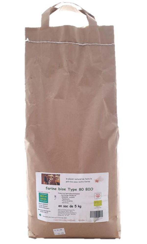 Photo de produit pour Farine de blé T80 5kg