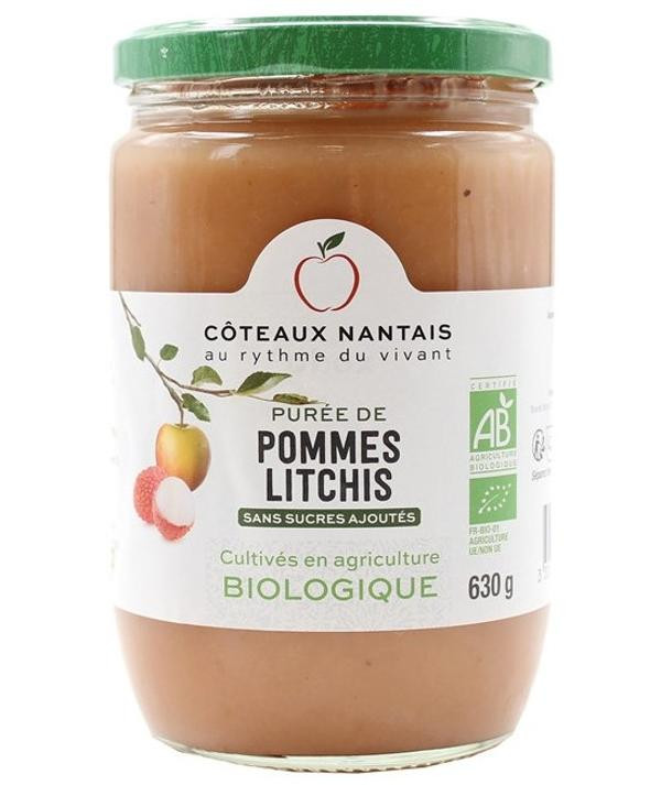 Photo de produit pour Purée pomme-litchi 630g