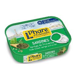 Photo de produit pour Sardine herbes de Provence huile olive 135g