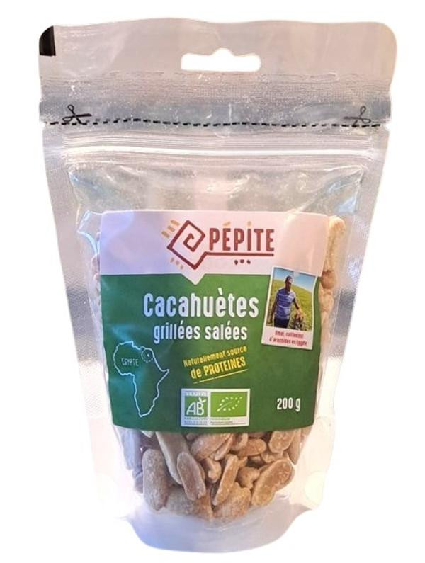 Photo de produit pour Cacahuètes grillées salées 250g