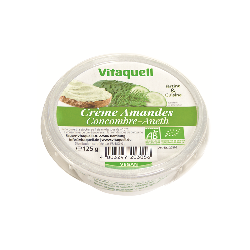 Photo de produit pour Crème à base d'amandes concombre-aneth 125g