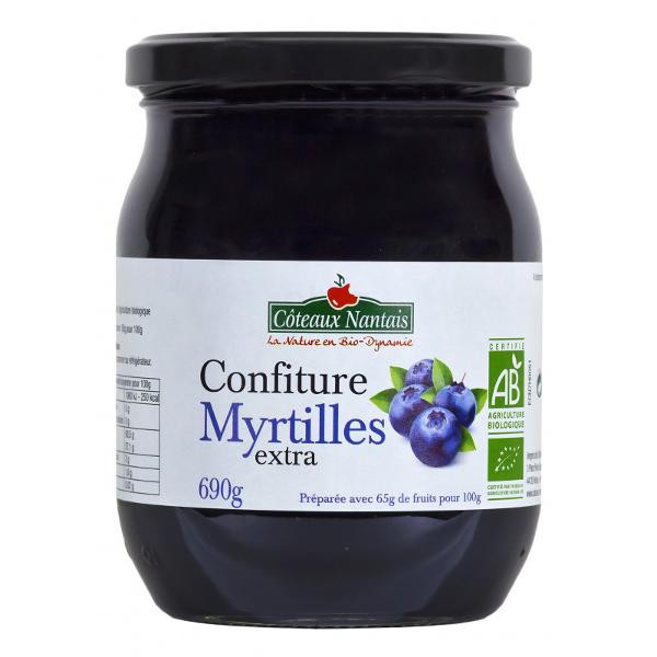 Photo de produit pour Confiture myrtille 690g