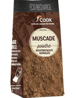 Photo de produit pour Muscade en poudre - éco recharge 30g