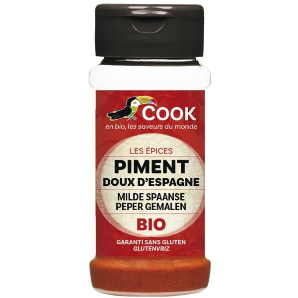 Photo de produit pour Piment doux d'Espagne en poudre 40g