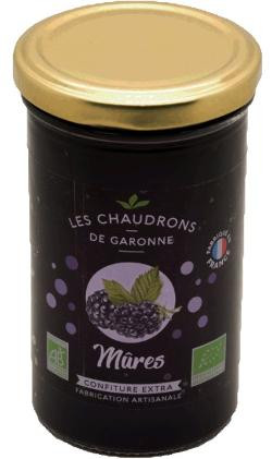 Photo de produit pour Confiture de mûres 300g