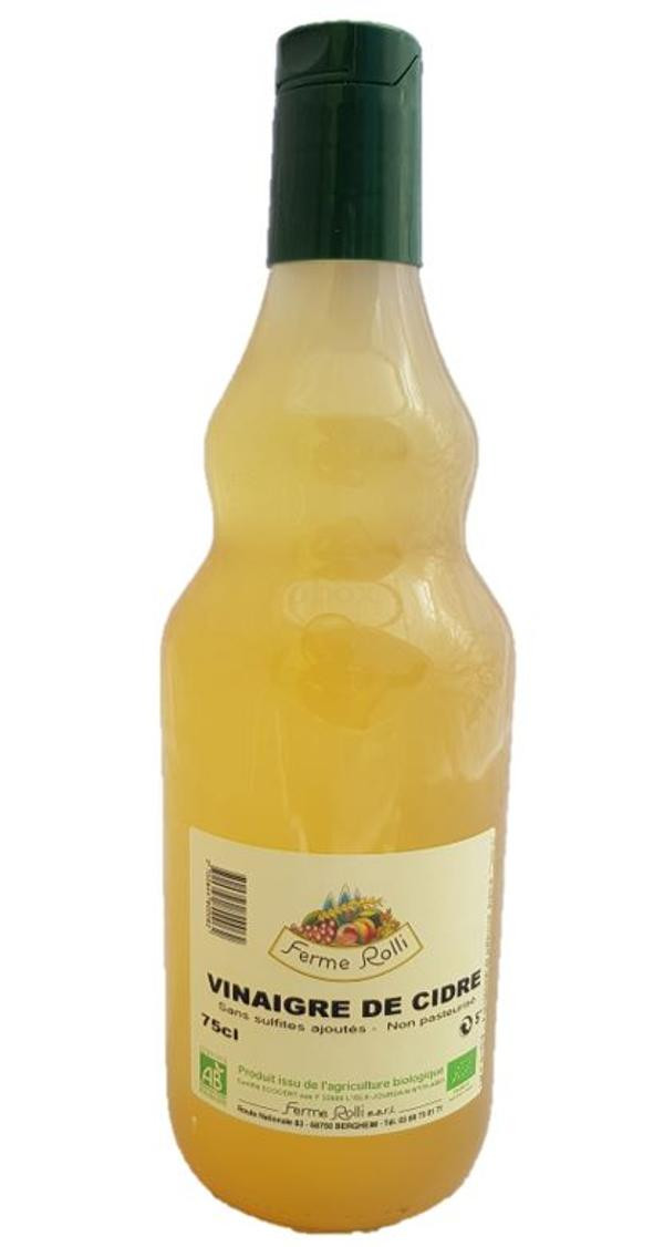 Photo de produit pour Vinaigre de cidre 75 cl