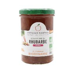 Photo de produit pour Confiture rhubarbe extra Demeter 260g